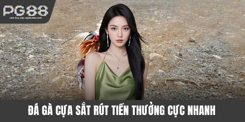 Đá gà cựa sắt rút tiền